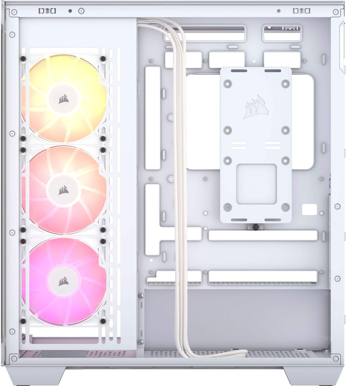CORSAIR - 3500X ARGB ATX Mid-Tower PC Case - White