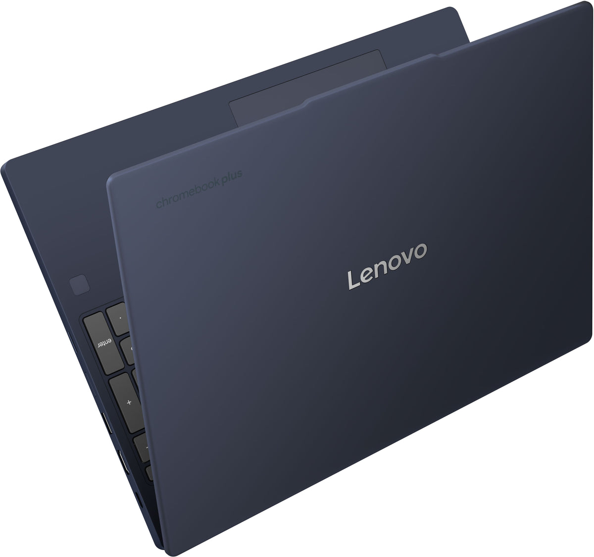 Lenovo - Chromebook Plus 15.3" 2K Touchscreen Laptop - Intel Core 3 Processor N355 2025 - 8GB Memory - 128GB UFS - Cosmic Blue