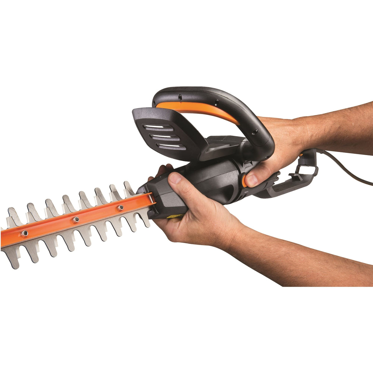 WORX - 24" Electric Hedge Trimmer with Rotating Handle - Black