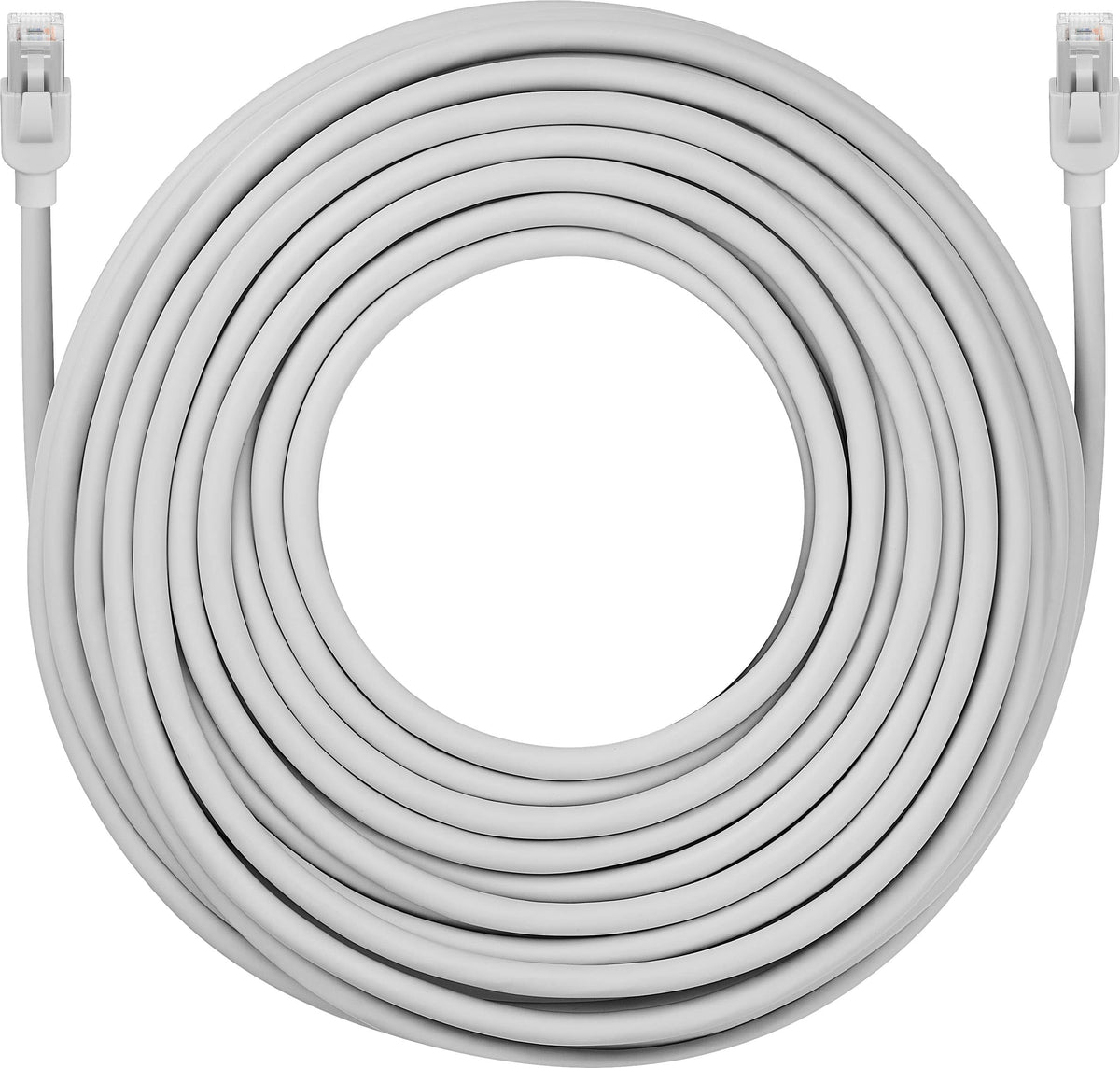 Insignia™ - 100 ft. Cat 6A Ethernet Cable - Gray