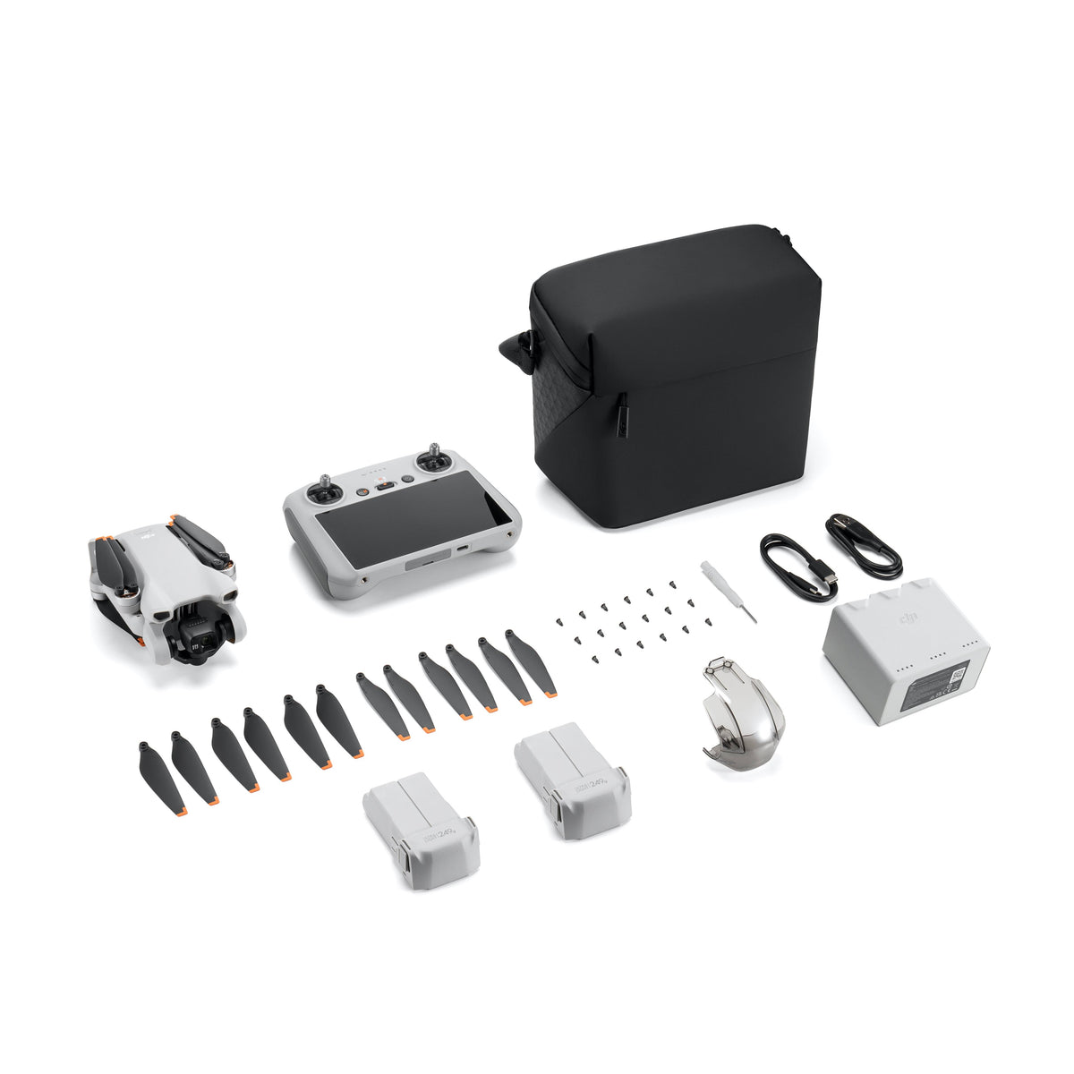 DJI - Mini 3 Fly More Combo (DJI RC) (GL) - Gray