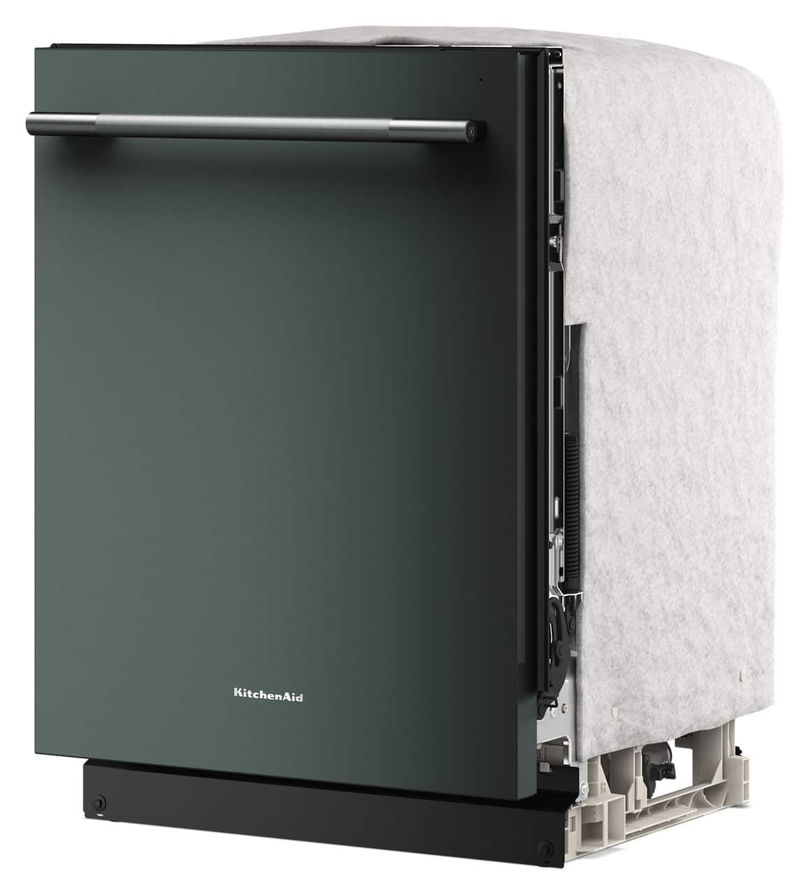 KitchenAid - 24 inch Top Control Built-In Dishwasher with 360 Max Jets Third Rack and ProDry System, 44 dBA - Juniper