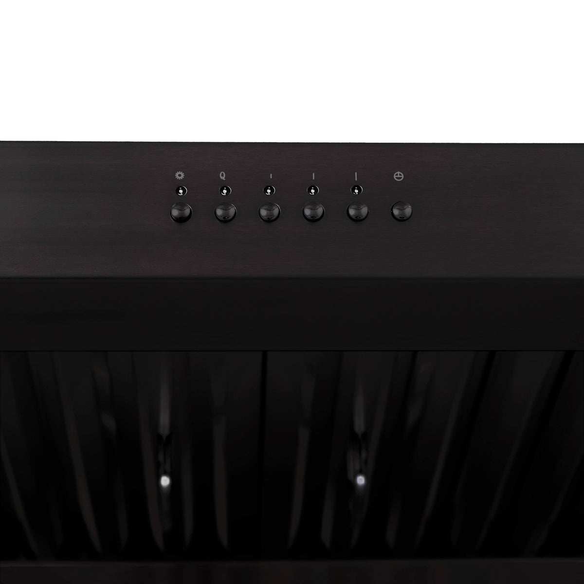 ZLINE - 30 inches - Externally Vented & Externally Vented - Under cabinet Range Hood - Black Stainless Steel