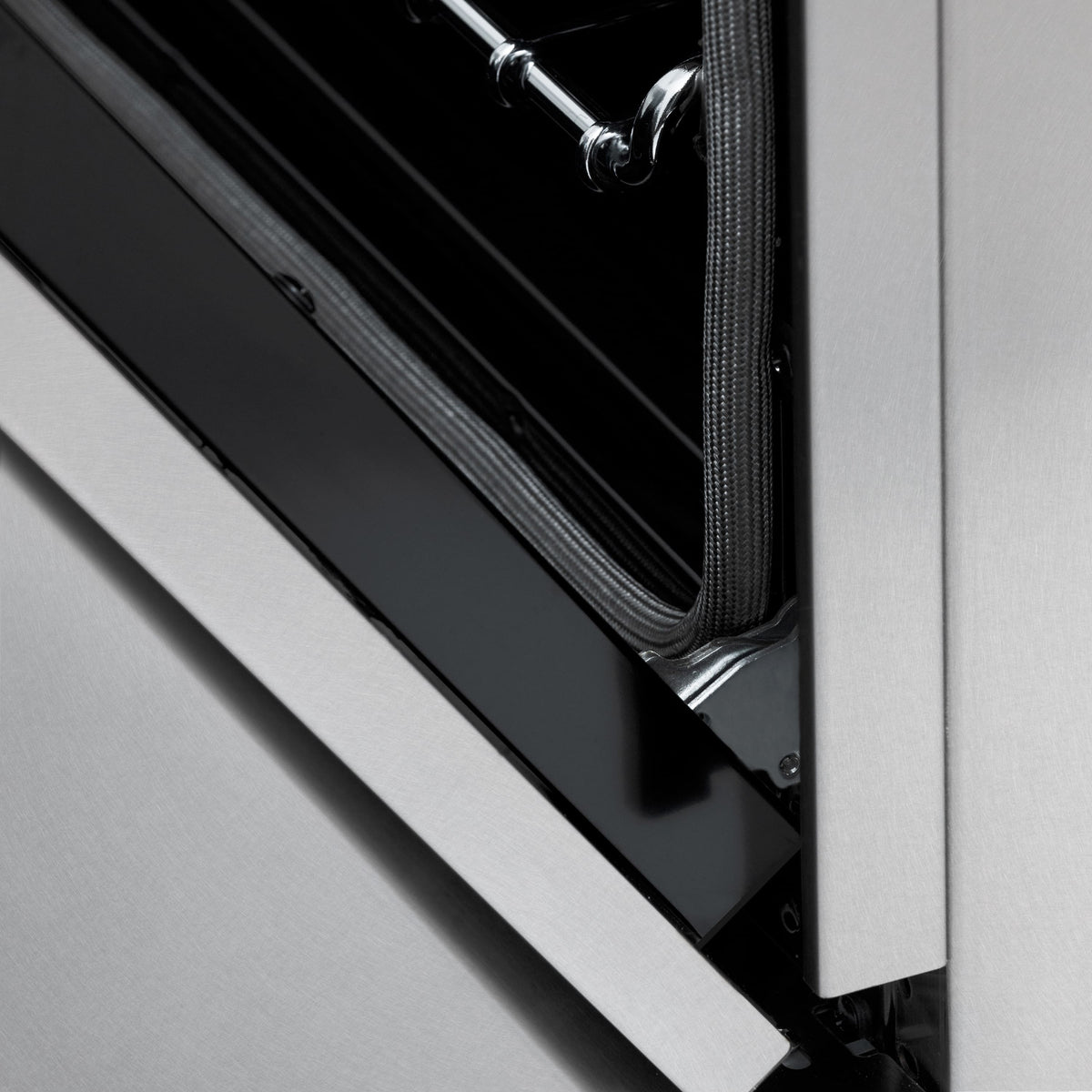 36 in. Wide 6 Burner ZLINE Autograph Legacy Dual Fuel Range in Satin Steel & Gold Accents (RASZ-SN-36-G) - Stainless Steel