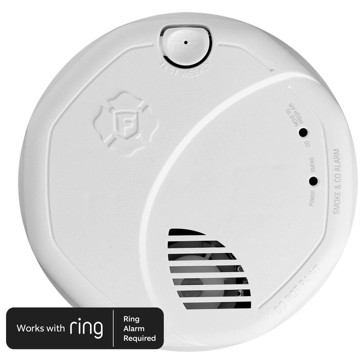 First Alert - Z-Wave Smoke and Carbon Monoxide Detector - White