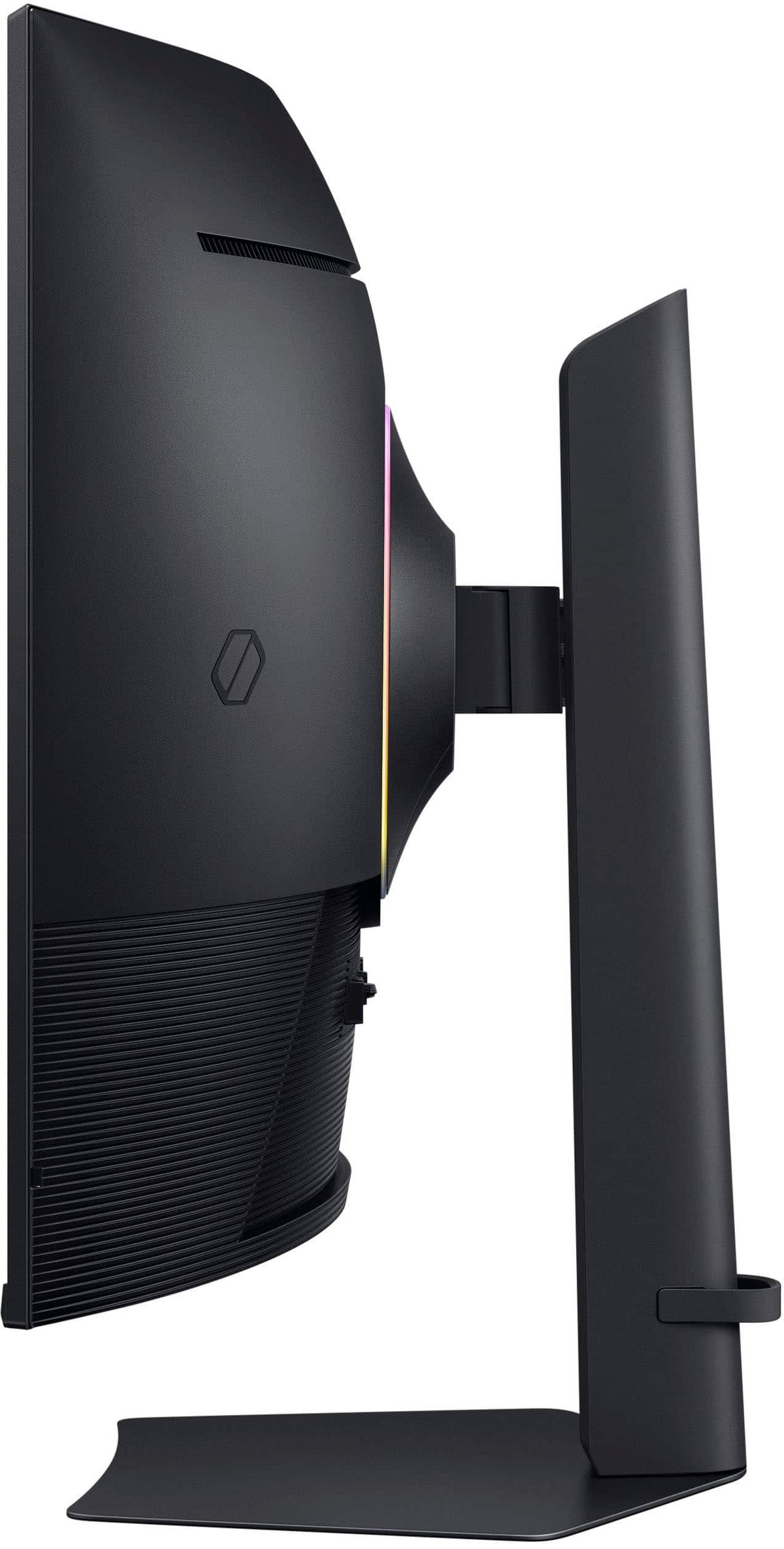 Samsung - 37" Odyssey G75F 4K 165Hz 1ms AMD FreeSync Prem Pro Curved Gaming Monitor with HDR 600 (DisplayPort, HDMI) - Black