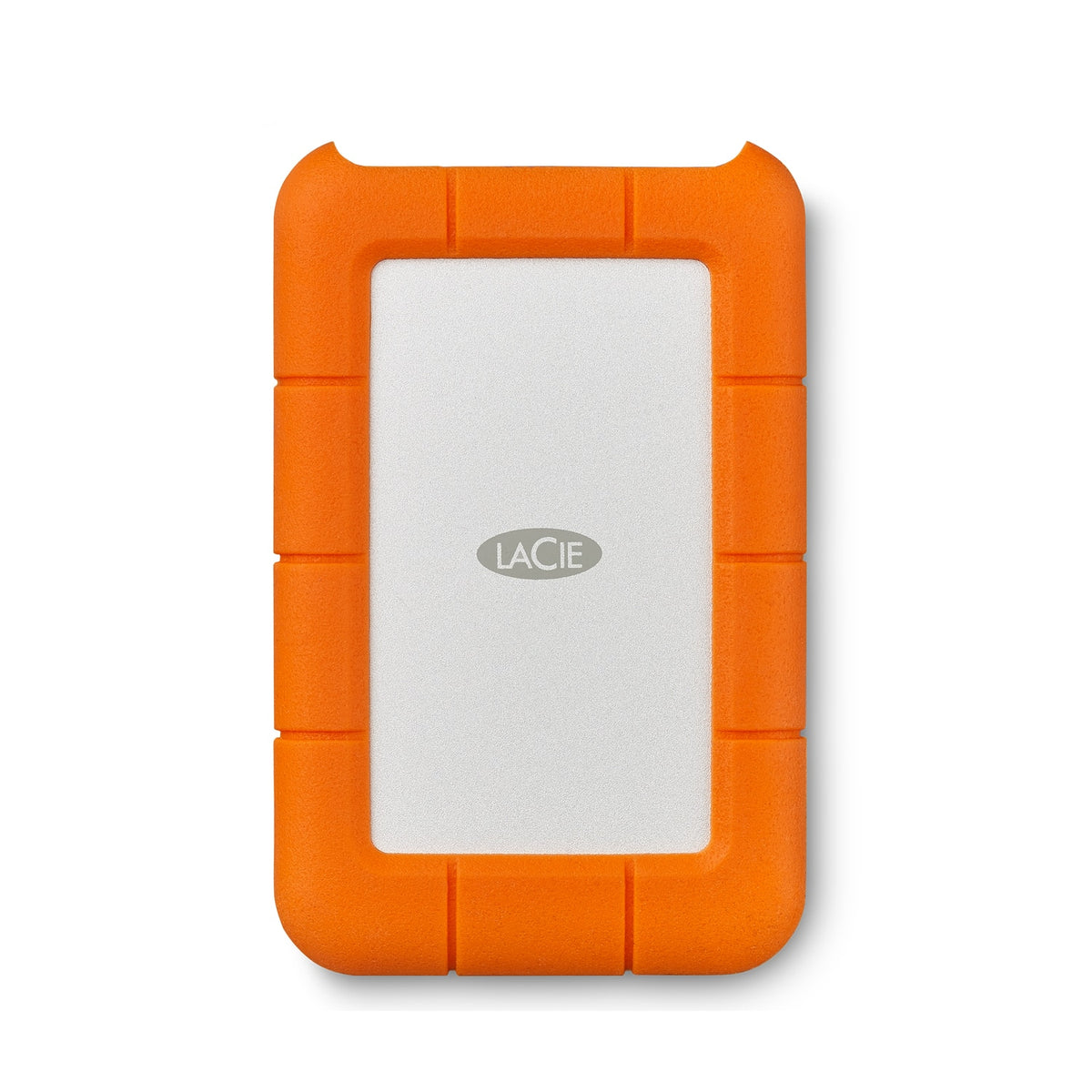 LaCie - Rugged Mini SSD 1TB Solid State Drive - USB 3.2 Gen 2x2, speeds up to 2000MB/s (STMF1000400) - Silver and Orange