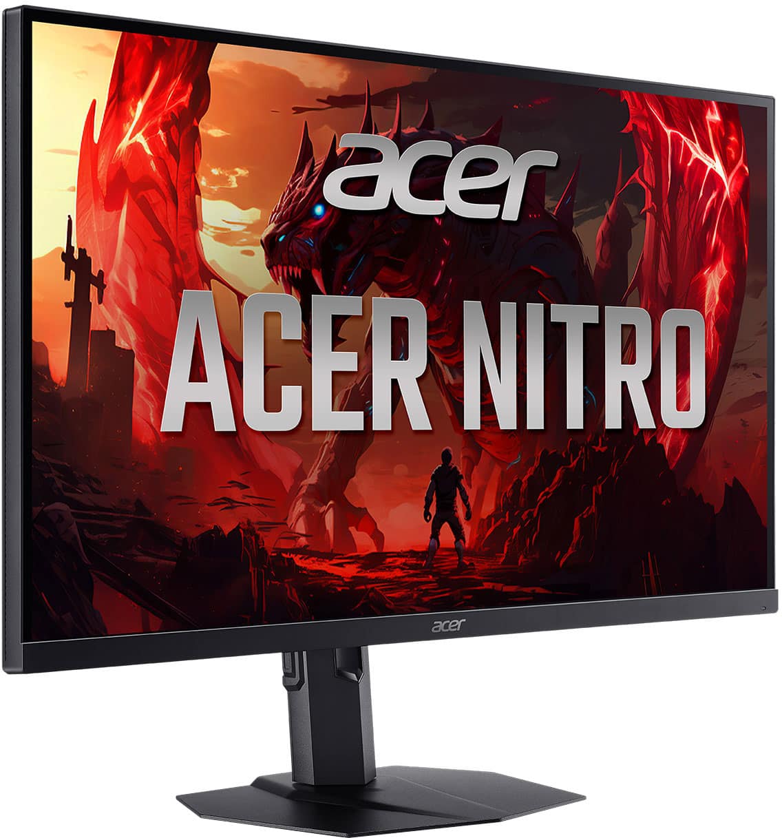Acer - Nitro XV275U F5biipprx 27" IPS MiniLED WQHD AMD FreeSync Premium Gaming Monitor– Native 320Hz,1ms(DisplayPort, 2 x HDMI) - Black