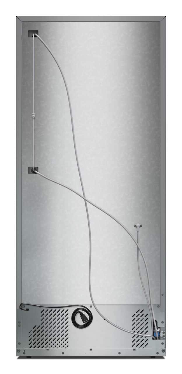 KitchenAid - 30 in. Wide 20 cu. ft. French Door Refrigerator with PrintShield Finish and Interior Dispense - Stainless Steel