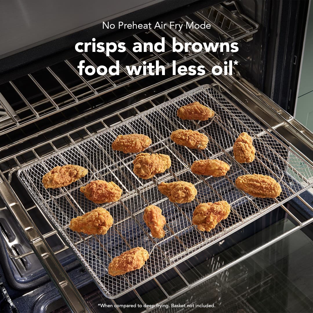 KitchenAid - 30" Built-In Single Electric Wall Oven with No Preheat Air Fry Mode - Stainless Steel