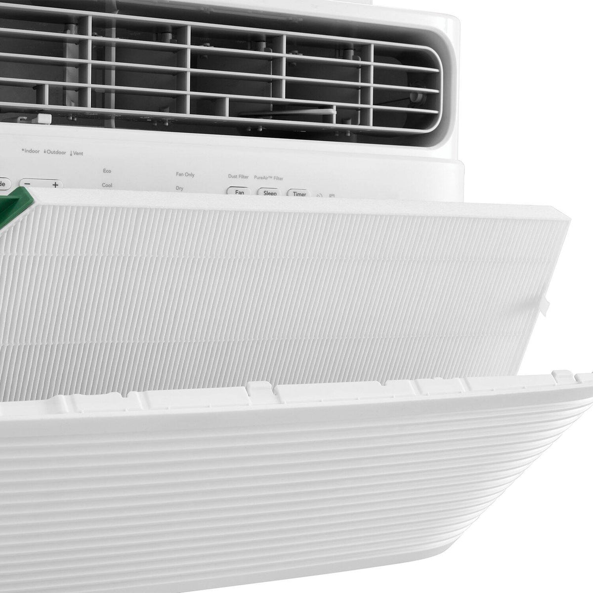 Frigidaire - 115V 14,000 BTU 700 Sq. Ft. Smart Window Air Conditioner with Remote - White