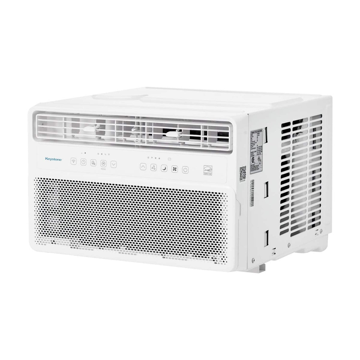 Keystone - 24,000 BTU 1,500 Sq. Ft. 230V Window Mounted Inverter Air Conditioner with Remote Control - White
