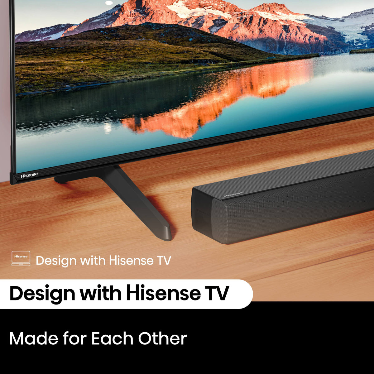 Hisense - 3.1 Channel 480W Soundbar with Wireless 6.5" Subwoofer (HS3100) - Black