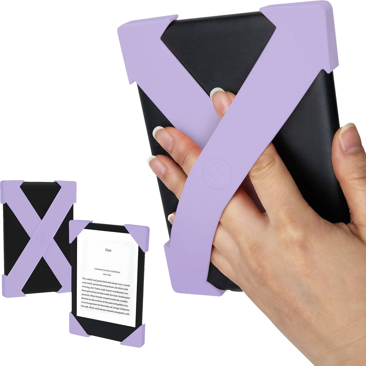 Strapsicle - Premium Silicone Straps for Kindle Basic 6" (2022-2024) - Lilac