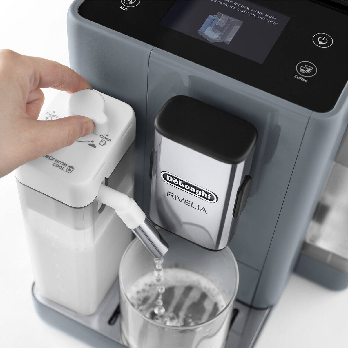 De'Longhi - LatteCrema Cool Upgrade Set - White