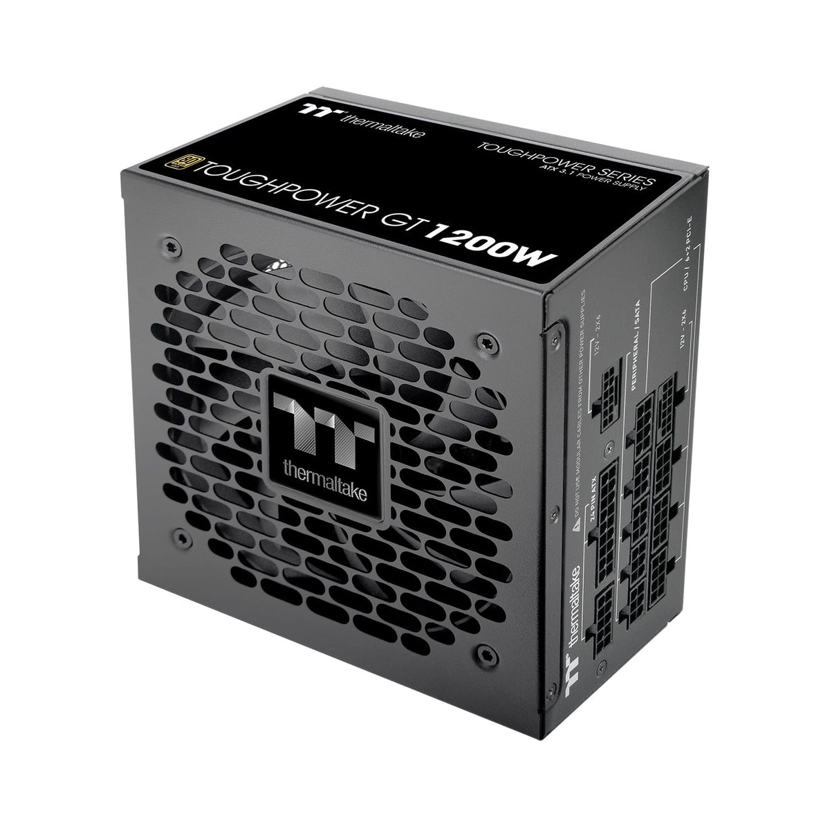 Thermaltake - Toughpower GT 1200W 80+ Gold ATX 3.1 Power Supply - Black