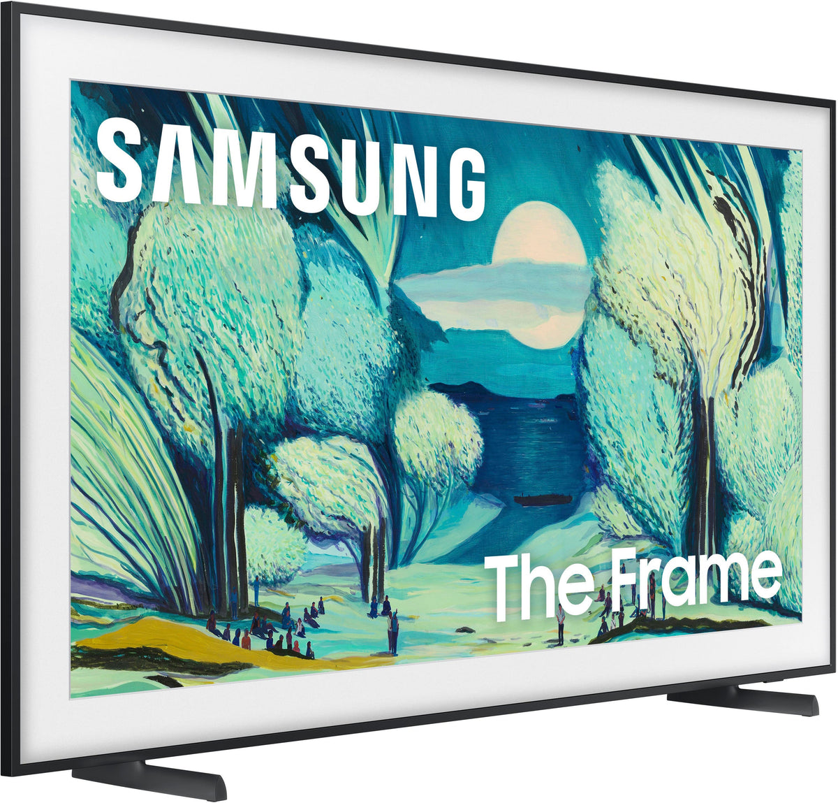 Samsung - 55” Class LS03FA The Frame Series QLED 4K UHD Art Mode SamsungVision AI Smart TV w/ Wall Mount (2025)