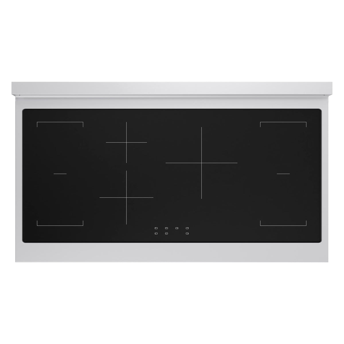 ZLINE - Autograph 48 in. 6.7 cu. ft. Paramount Freestanding Induction Range with Black Matte Doors and Polished Gold Accents - Matte Black