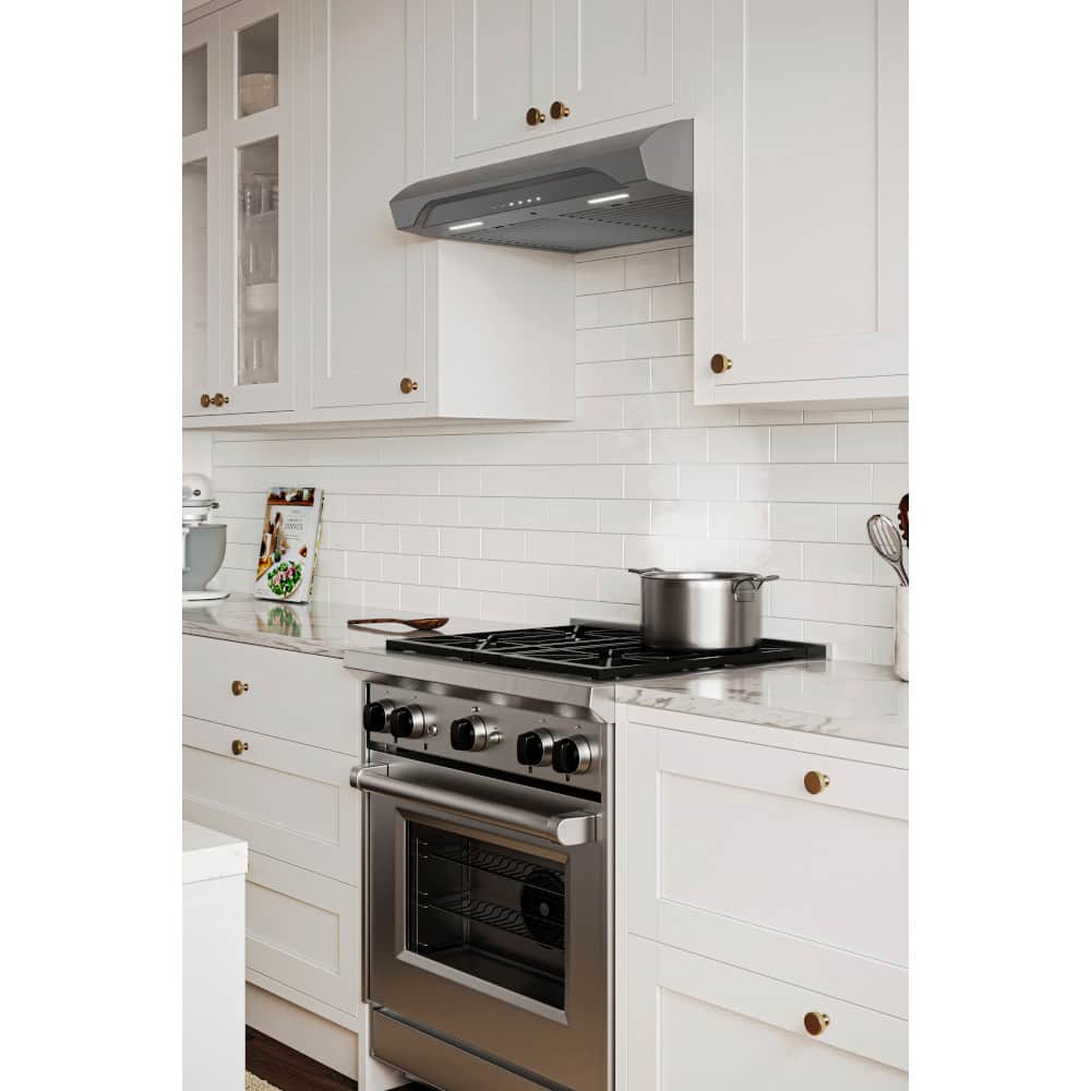 Broan - 30 inches - Convertible - Under cabinet Range Hood - Stainless Steel