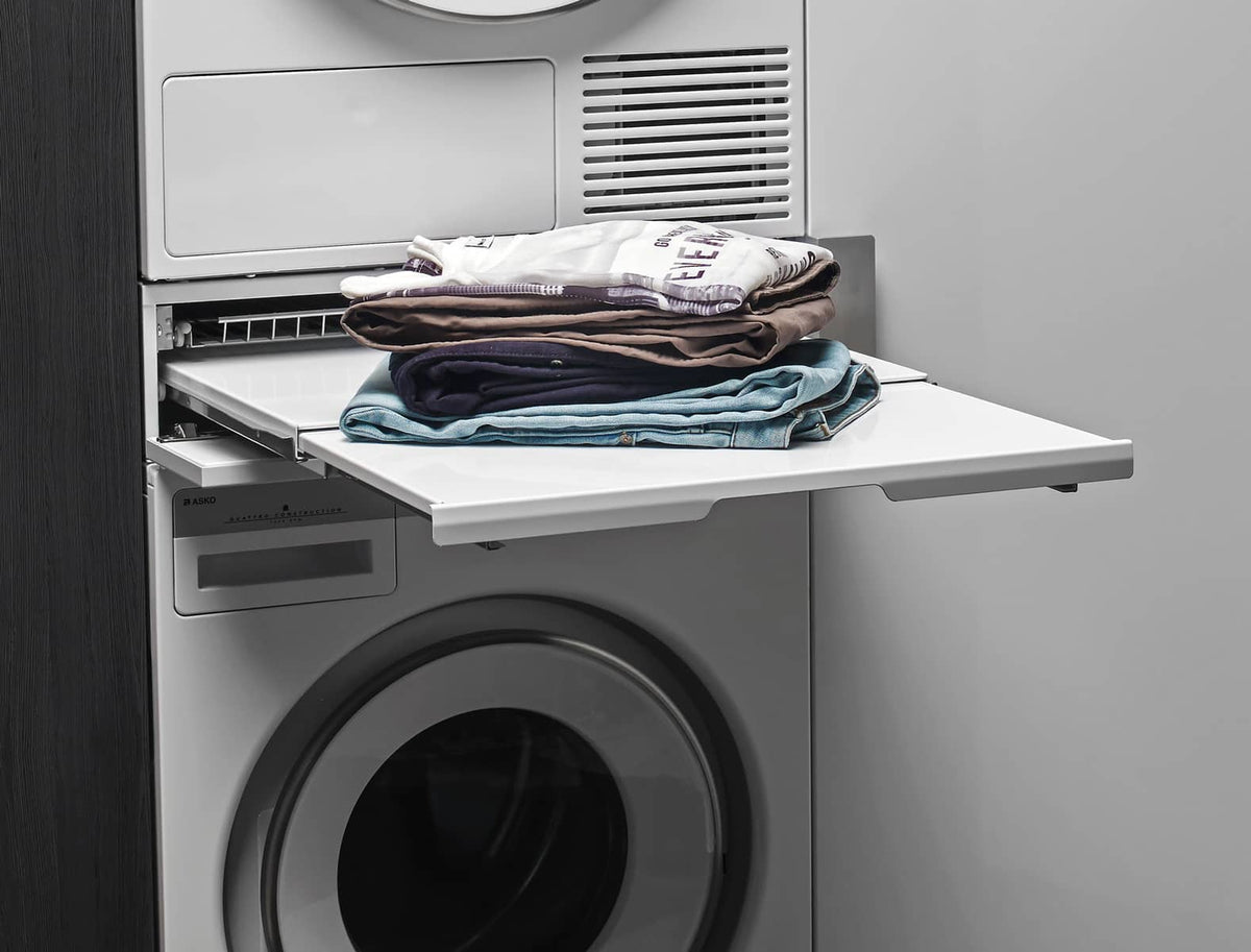 Asko - Hidden Helper - Double Shelf - Titanium