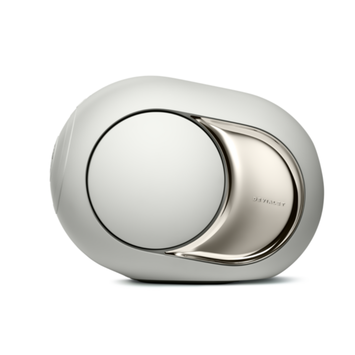 Devialet - Phantom Ultimate 108 dB Wireless Bookshelf Speaker - Light Pearl