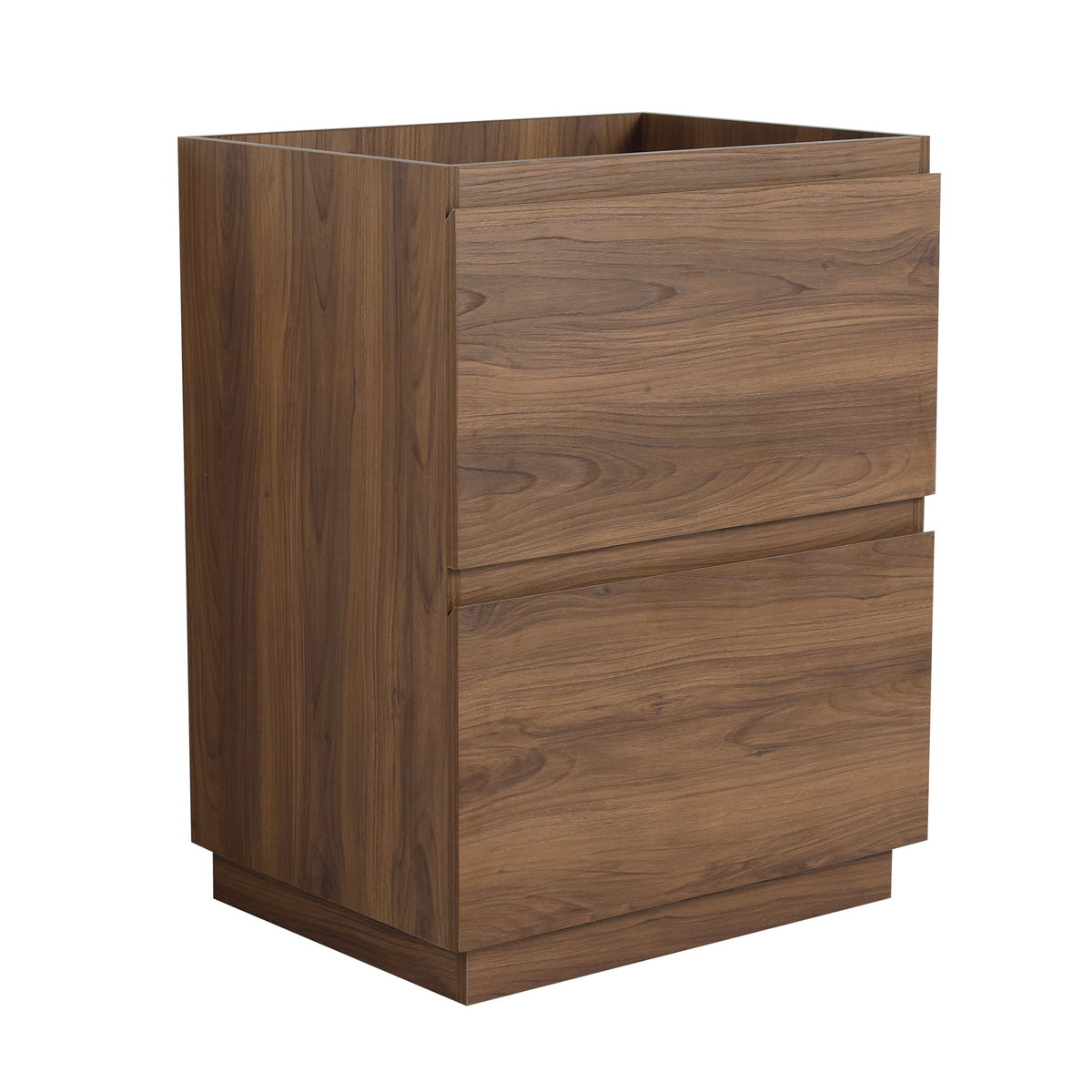 Mueble de baño moderno independiente con doble cajón