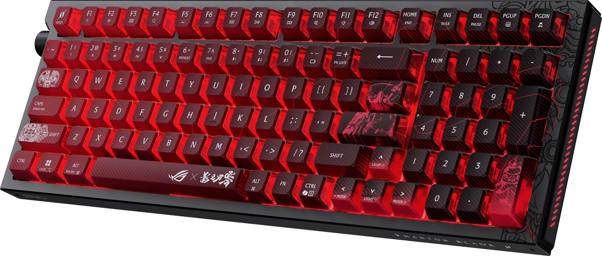 ASUS - ROG Strix Morph 96% Wireless Mechanical RGB Gaming Keyboard with Hot-Swappable ROG NX Snow Switches - Phantom Blade Zero Edition