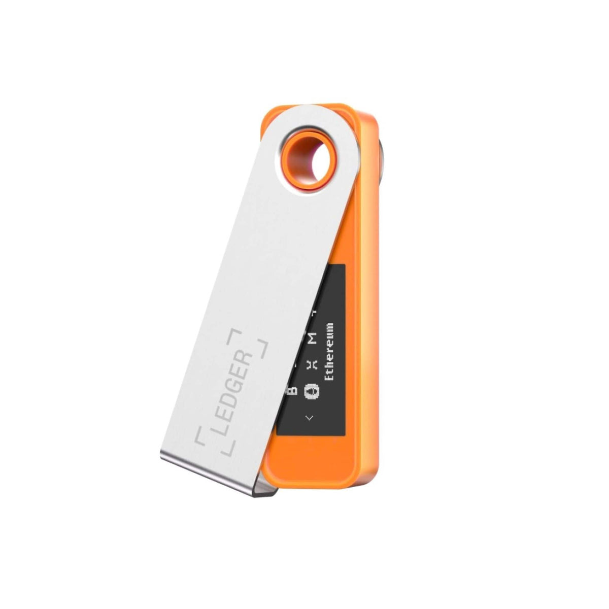 Ledger - Nano S Plus Crypto Hardware Wallet - BTC Orange