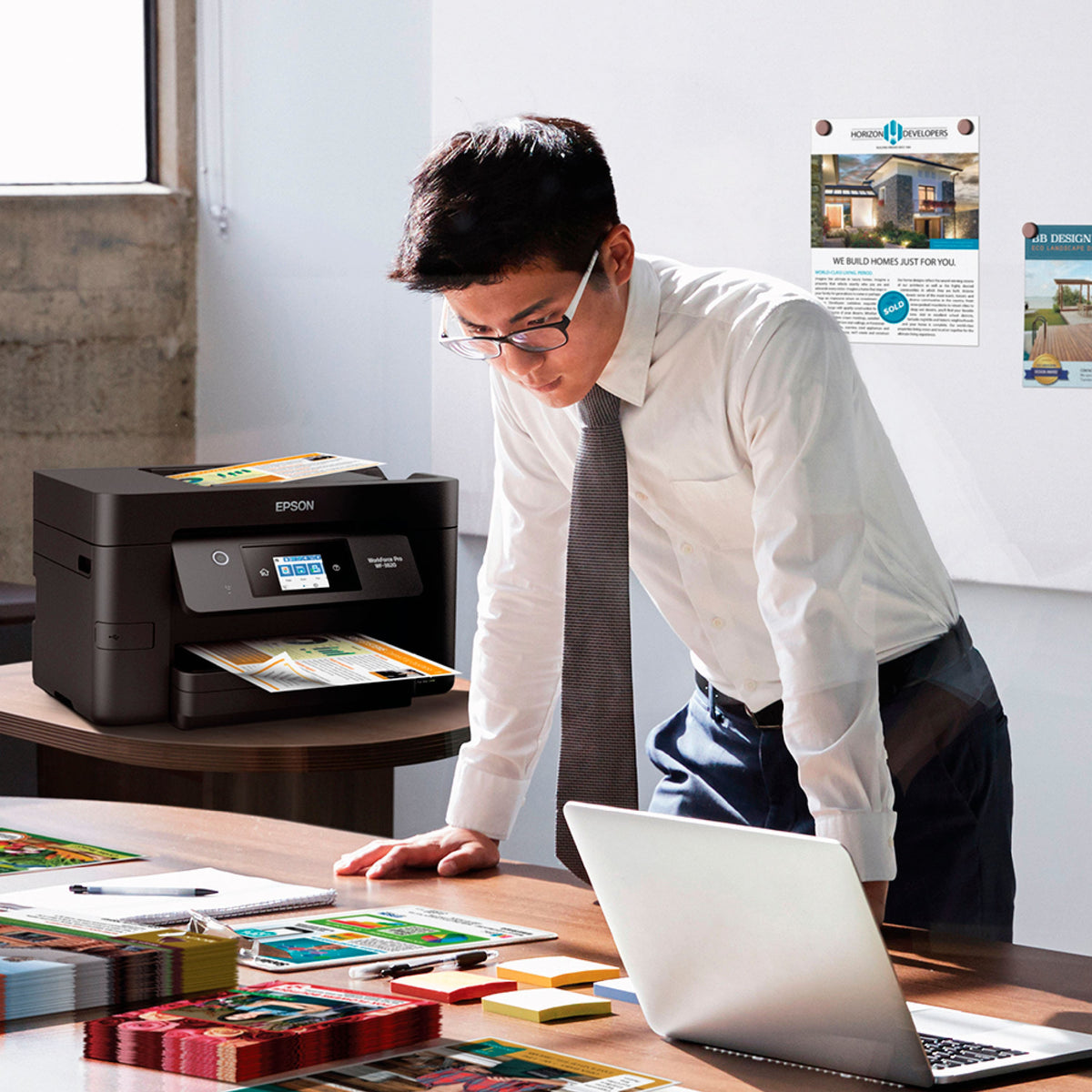 Epson - WorkForce Pro WF-3820 Wireless All-in-One Inkjet Printer - Black