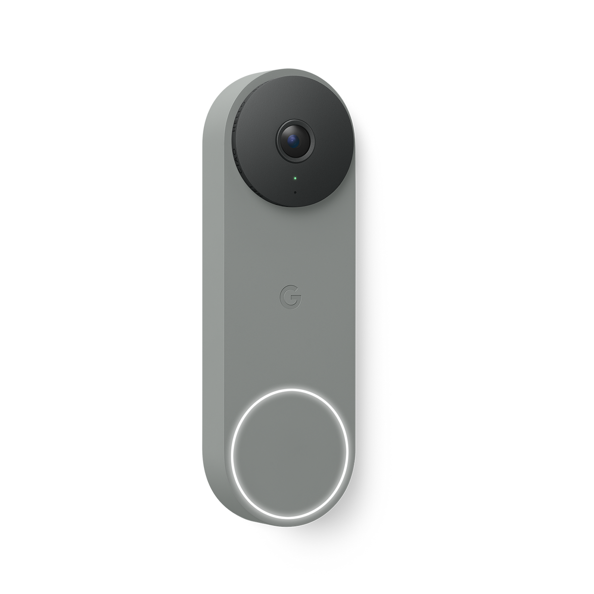 Google - Nest Doorbell (wired, 3rd gen) - Latest Model - 2K Video and Gemini - Hazel