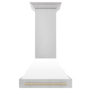 ZLINE - 30 inches - Externally Vented - Wall Range Hood - White Matte