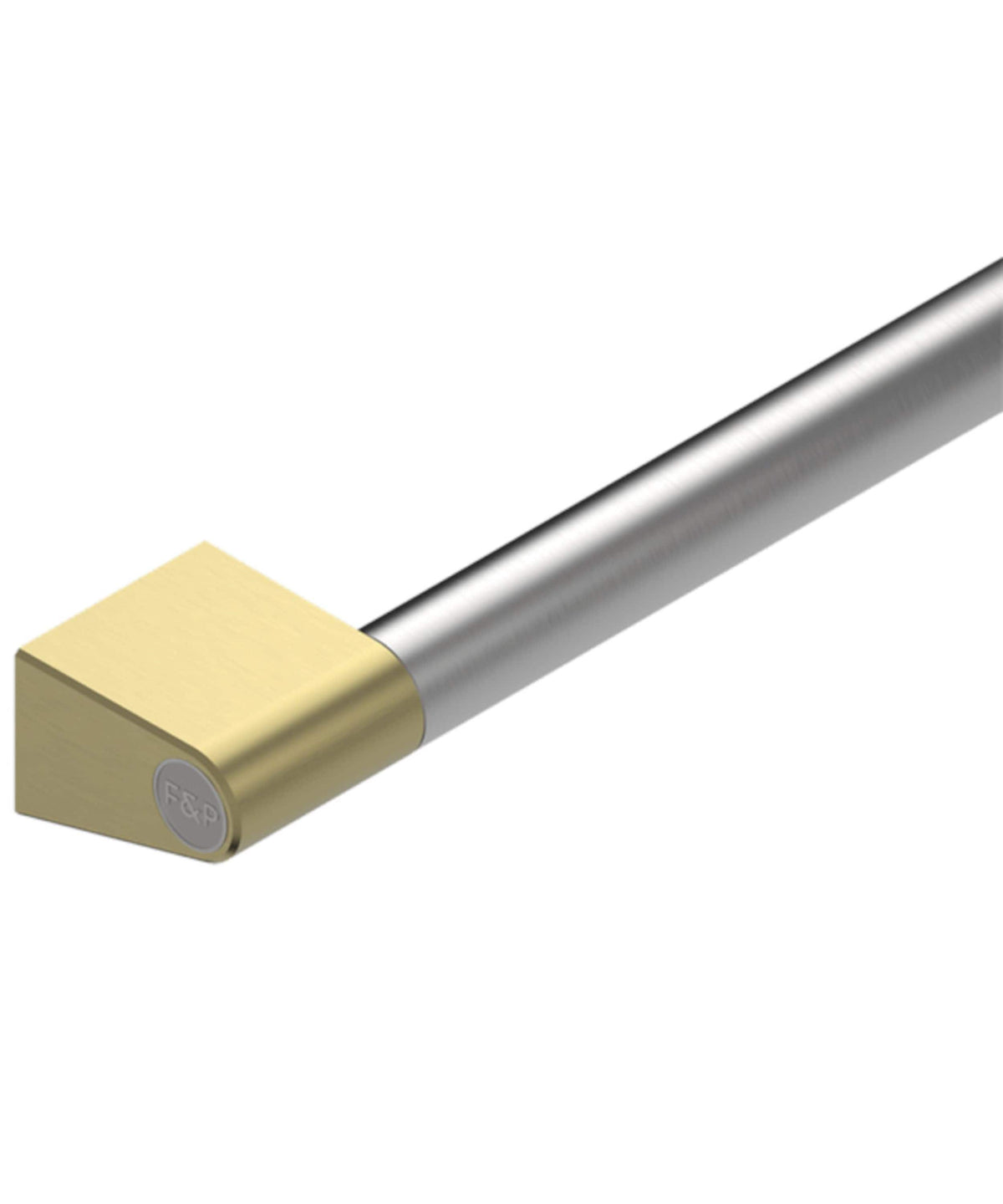 Fisher & Paykel - Pro Round Flush 24 in Handle Kit for Dishwasher - Brass