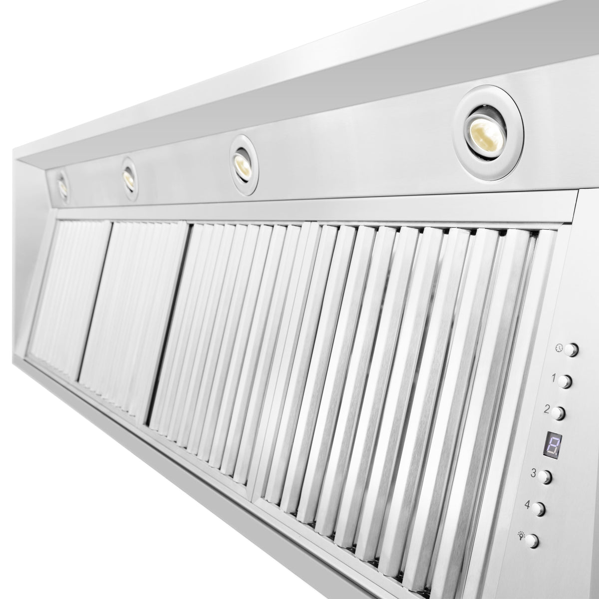 ZLINE - 58 inches - Externally Vented - Range Hood Insert - Stainless Steel