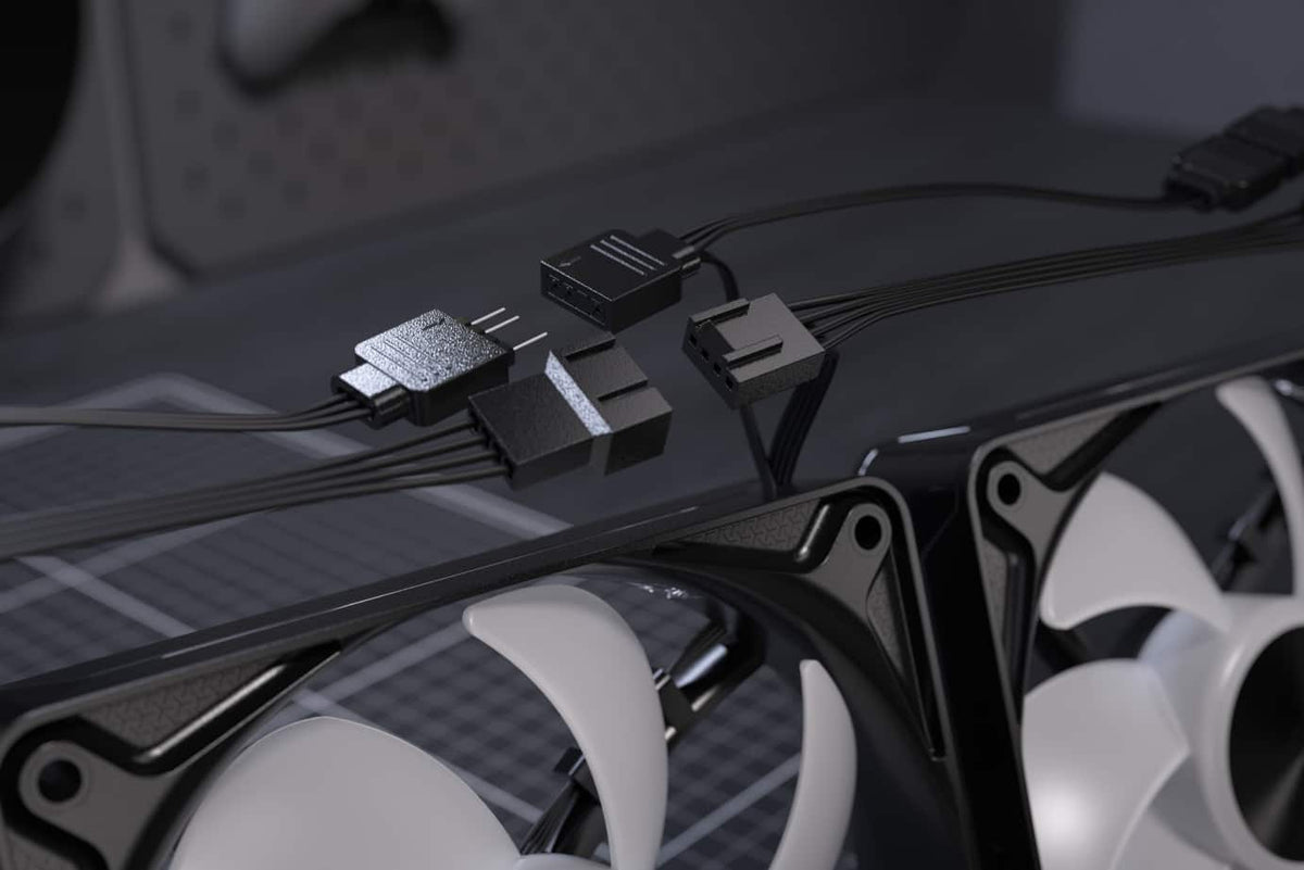 CORSAIR - RS120 II ARGB 120mm PWM Fan - Black