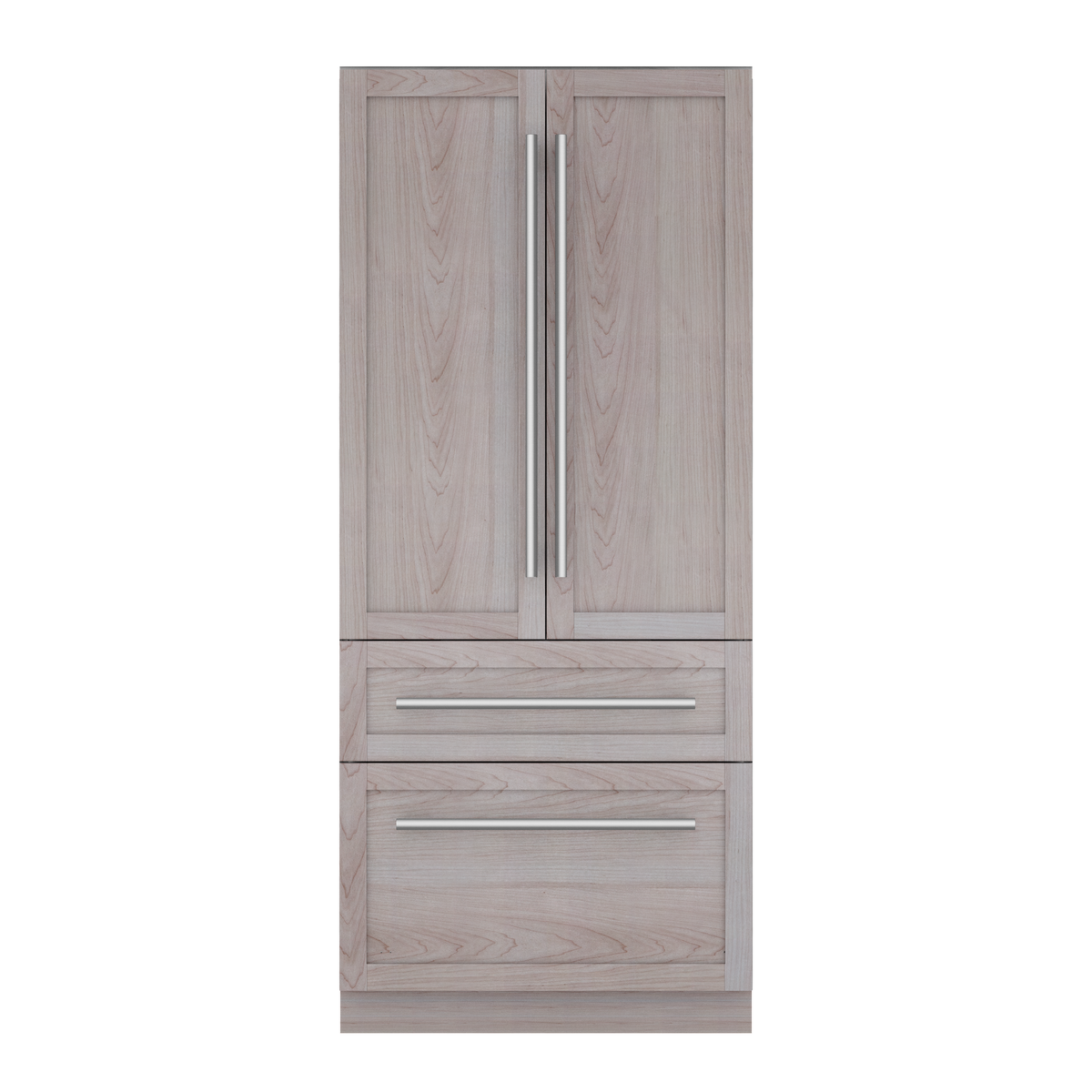 Thermador - Freedom Collection 36 in Wide 18.8 Cu. Ft. Smart Built-in French Door Bottom Freezer Refrigerator - Custom Panel Ready