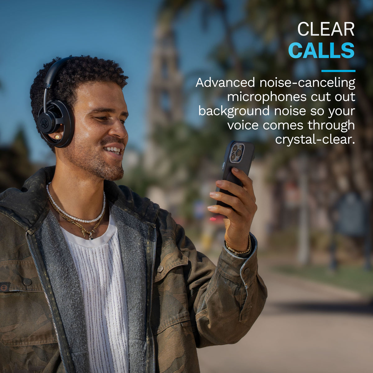 JLab - JBuds Open Wireless Open-Ear Headphones - Black