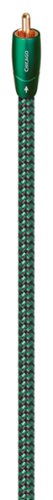 AudioQuest - Chicago RCA > RCA 4.9' Analog Audio Interconnect Cable - Green on Black