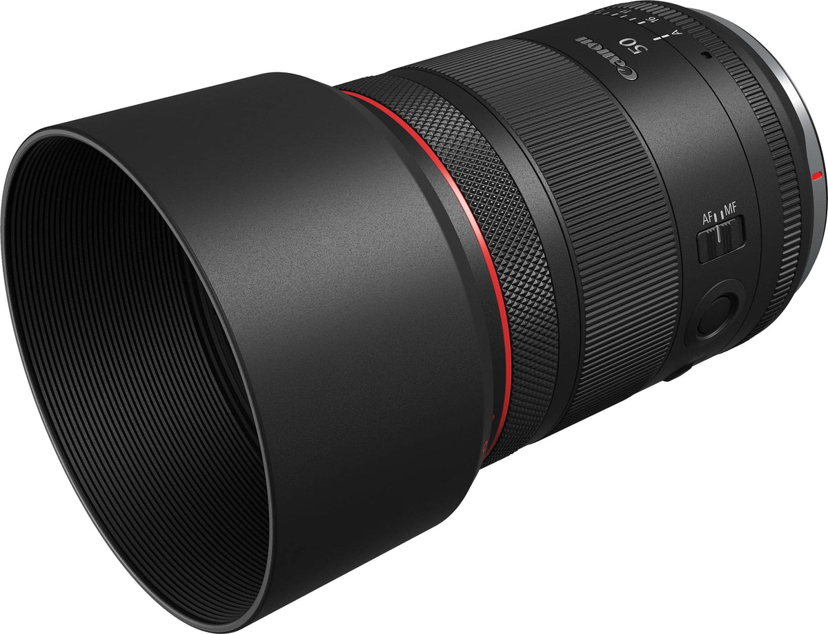 Canon - RF50mm F1.4 L VCM Hybrid Prime Lens for Use with EOS R-Series Cameras - Black