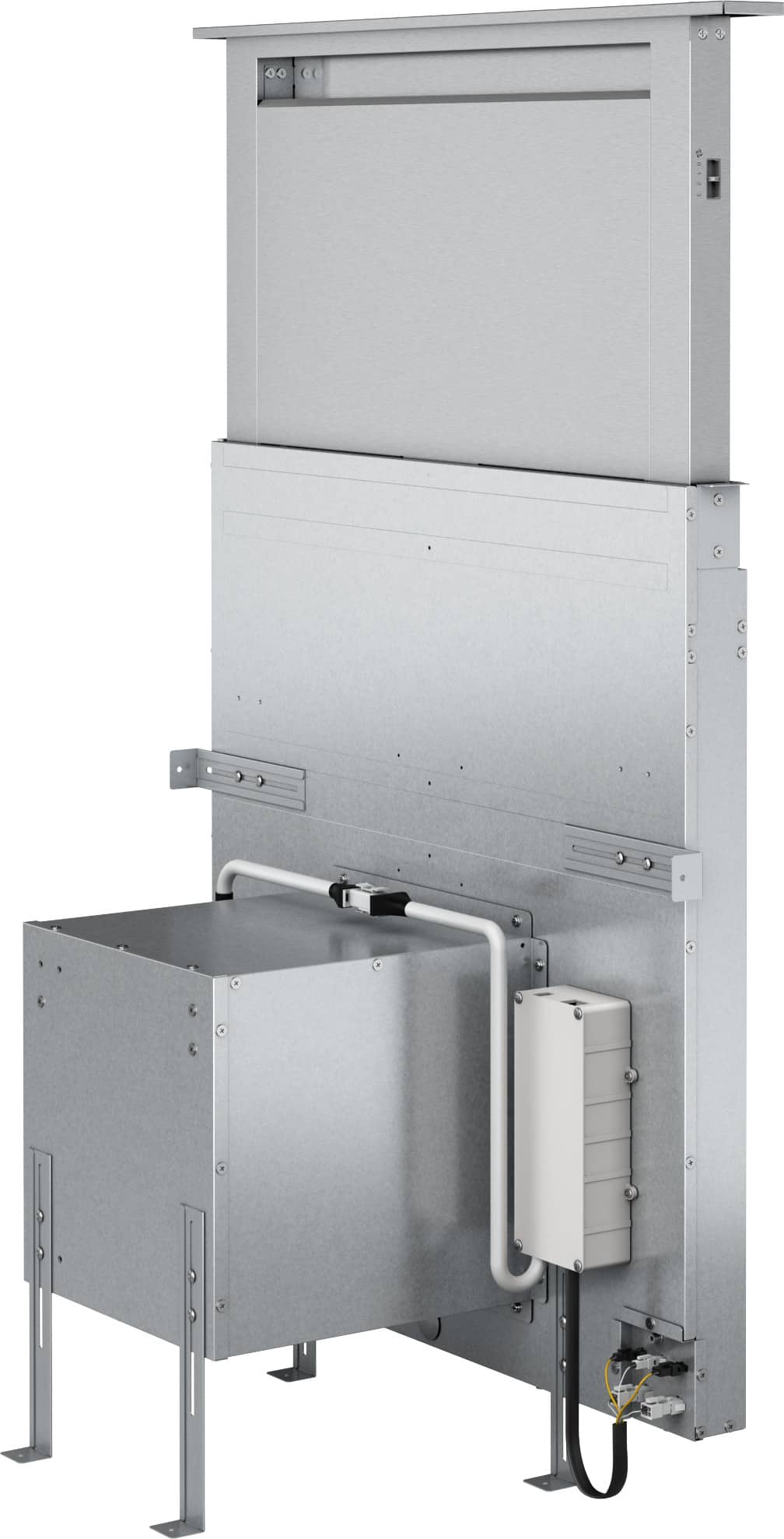 Zephyr - 30 inches - Convertible - Downdraft Range Hood - Stainless Steel