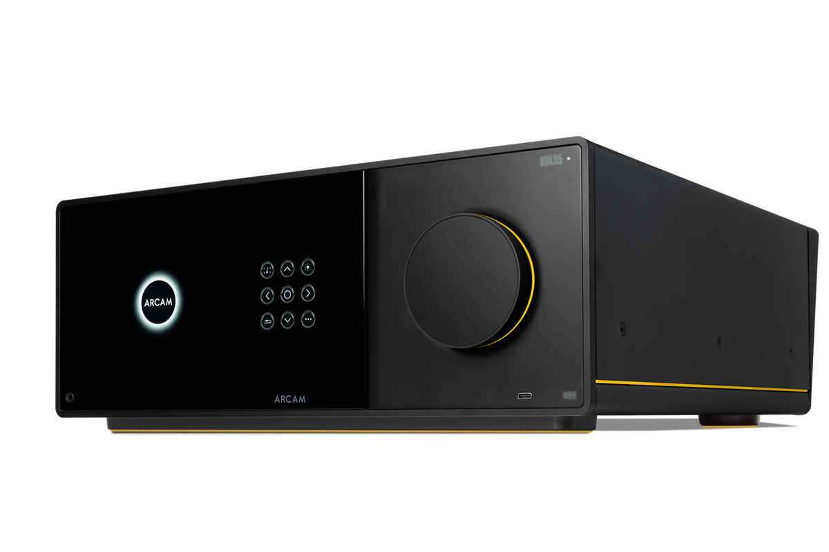 Arcam - AVA35 9x100W Class G 16-ch AV Amplifier - Black