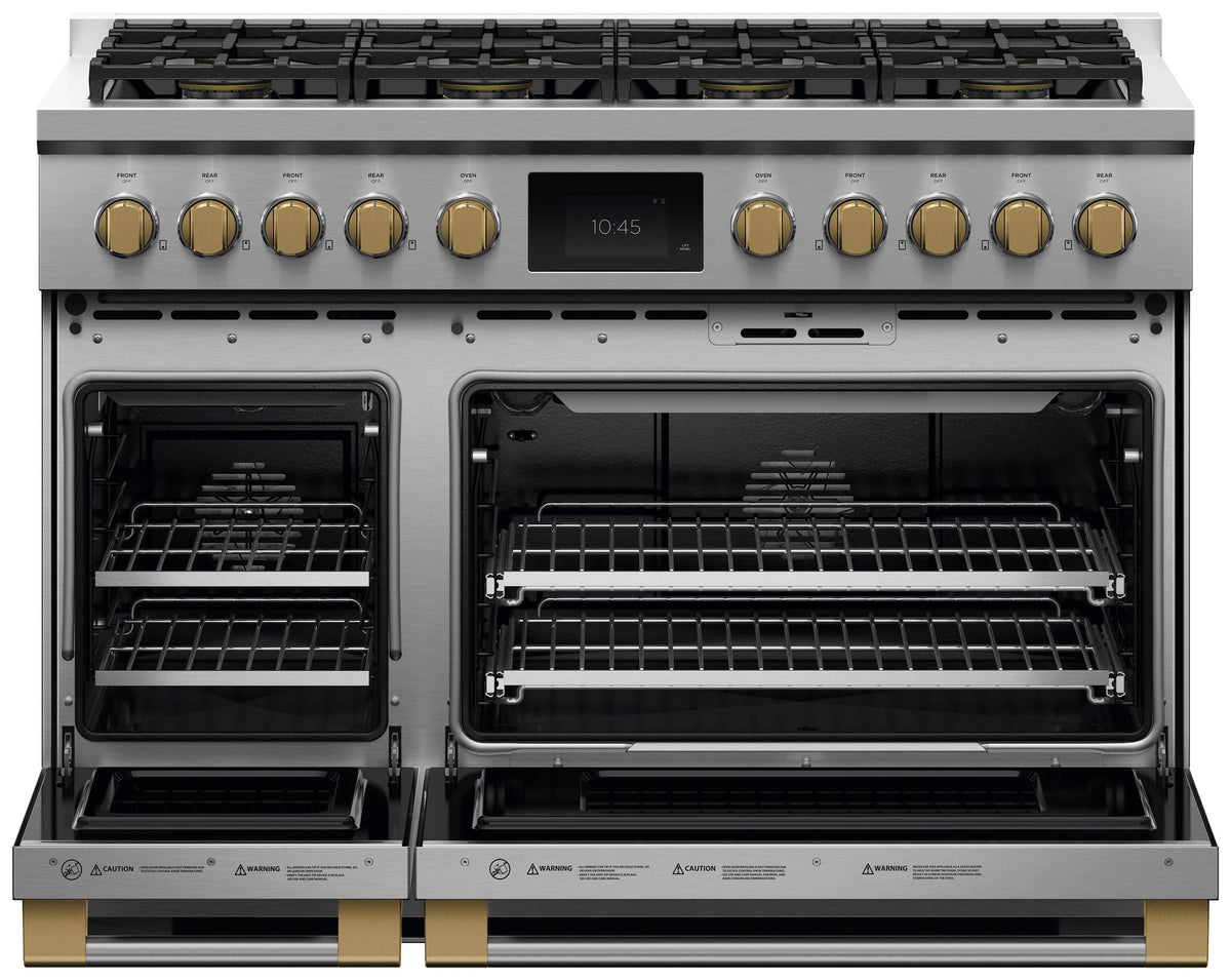 Fisher & Paykel - Pro Range Dial Kit, 48", Hybrid - Compatible with RHV3-484 - Brass