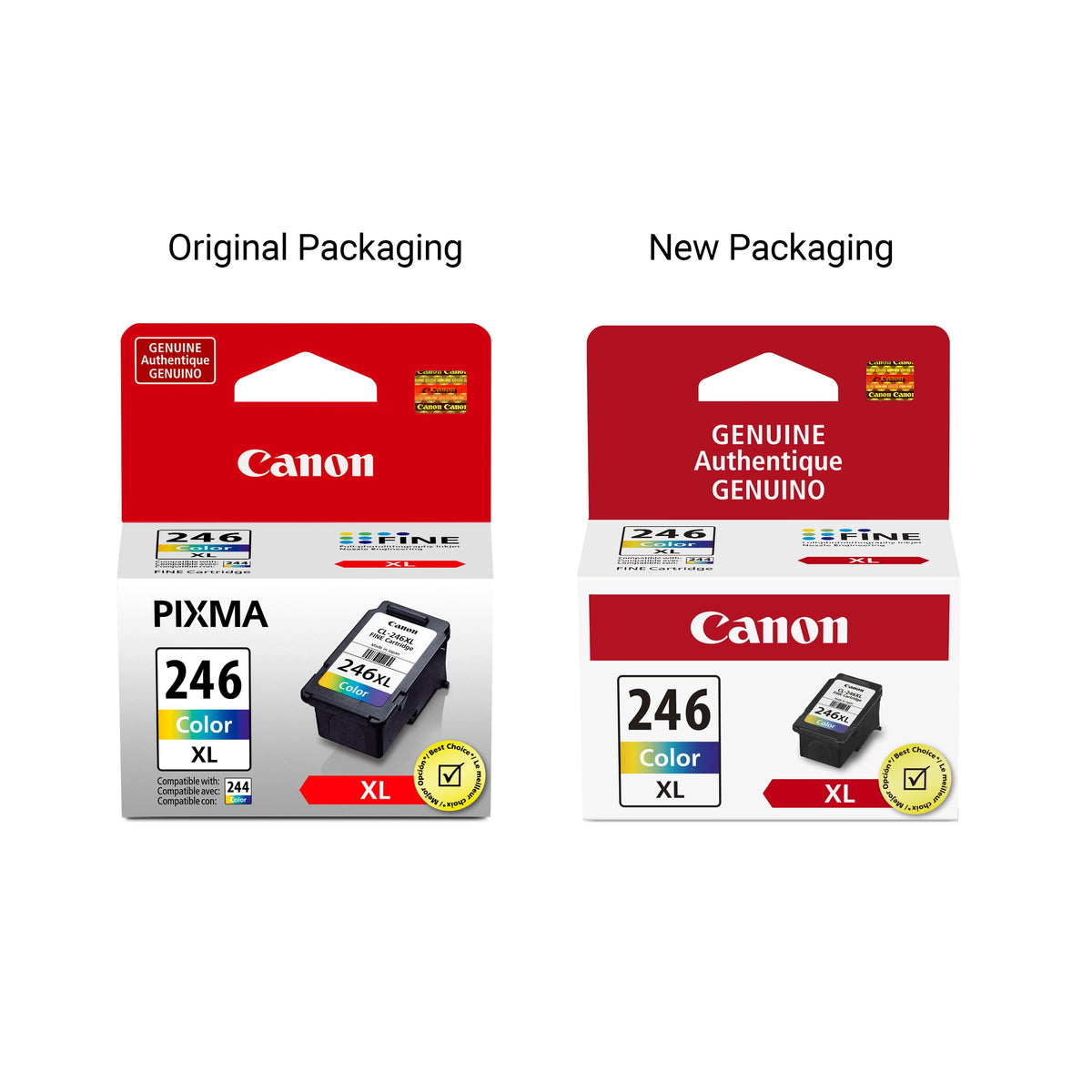 Canon - CL-246XL High Yield Ink Cartridge - Multi