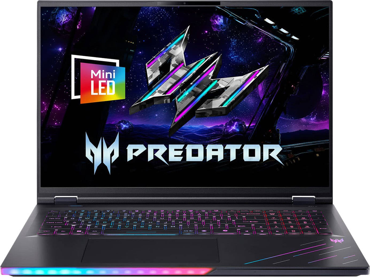Acer - Predator Helios AI Gaming Laptop 18" Mini LED 4k- Intel Ultra 9 290HX Plus 2026–RTX 5090-32GB Memory- 1TB Storage - Abyssal Black