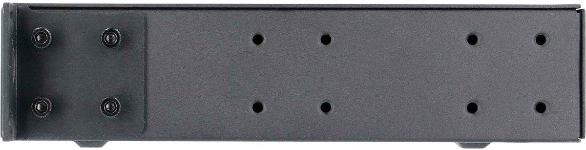 Ethereal - HELIOS 8-Outlet Unlimited Joules Surge Protector - Black Brushed Aluminum