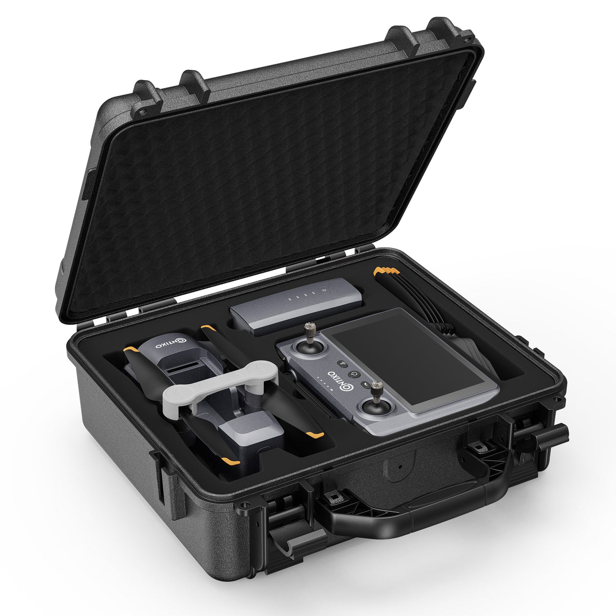 Contixo - F33 Vortex 4K GPS Drone with 2-Axis Gimbal, 6KM Range, 40-Min Flight, 5.5" HD Screen & Brushless Motor - Dark Gray