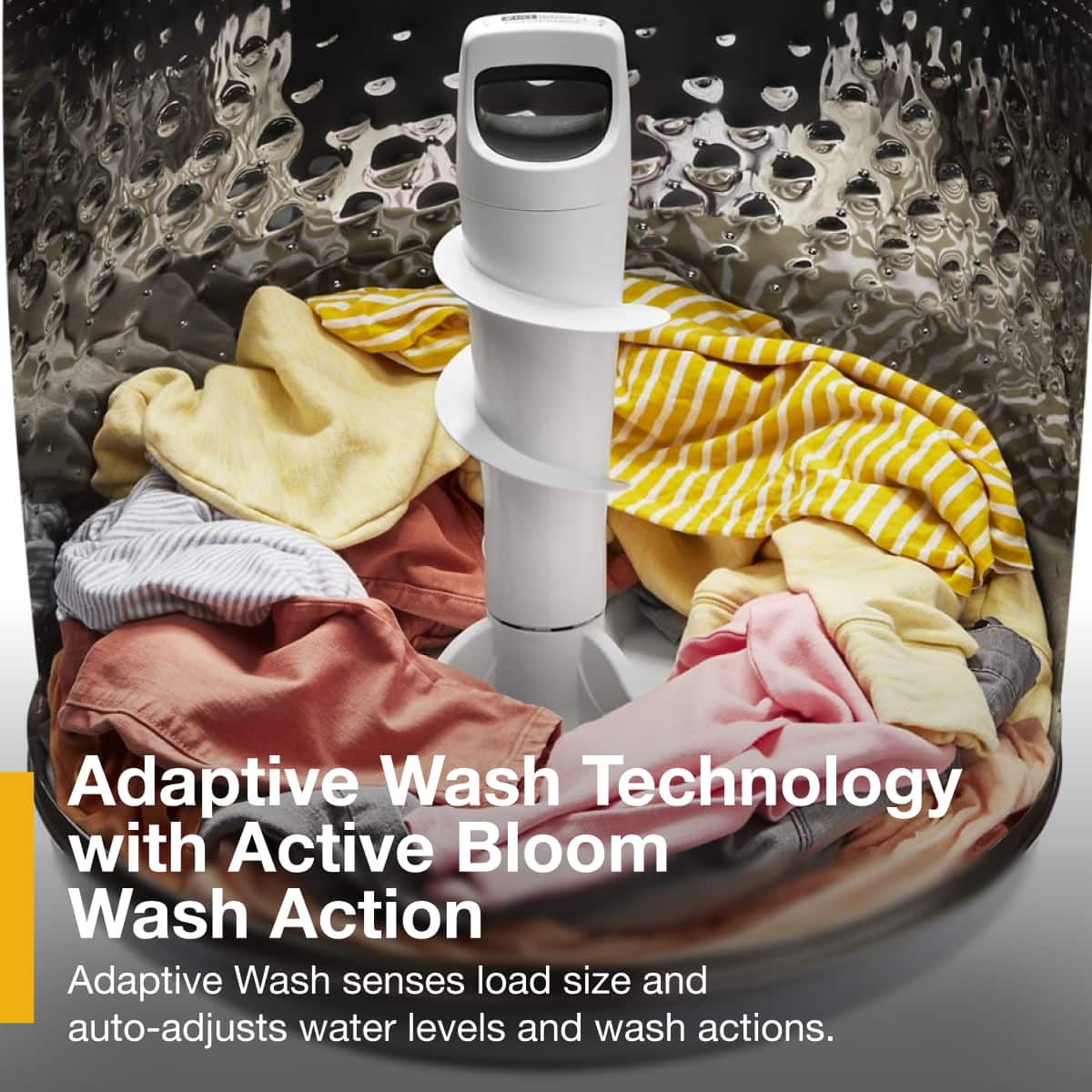 Whirlpool - 5.2/5.3 Cu. Ft. High Efficiency Smart Top Load Washer with 2 in 1 Removable Agitator - White