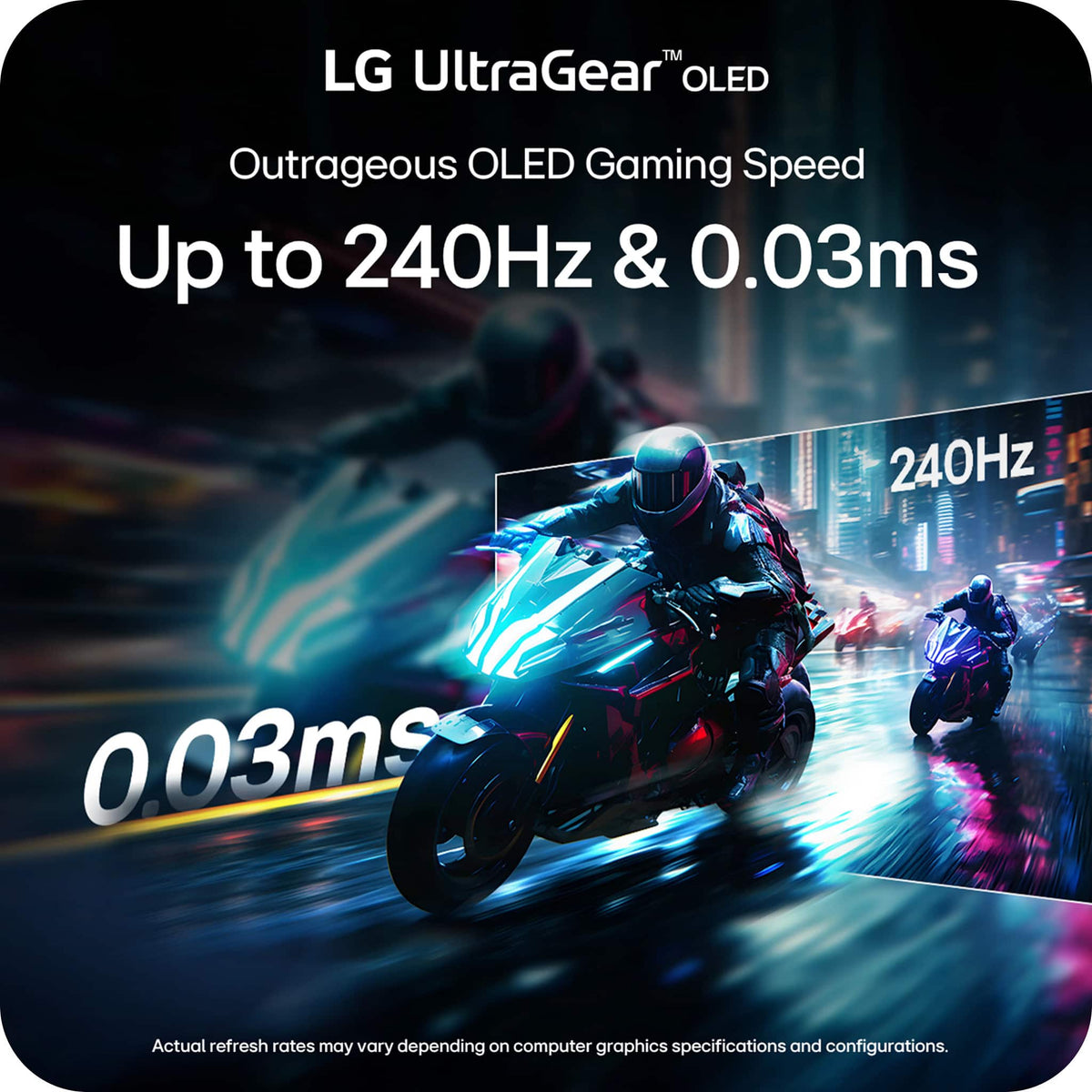 LG - UltraGear 34" OLED Curved WQHD 240Hz 0.03ms AMD FreeSync Premium Pro Gaming Monitor with HDR (DisplayPort, HDMI, USB-C) - Black