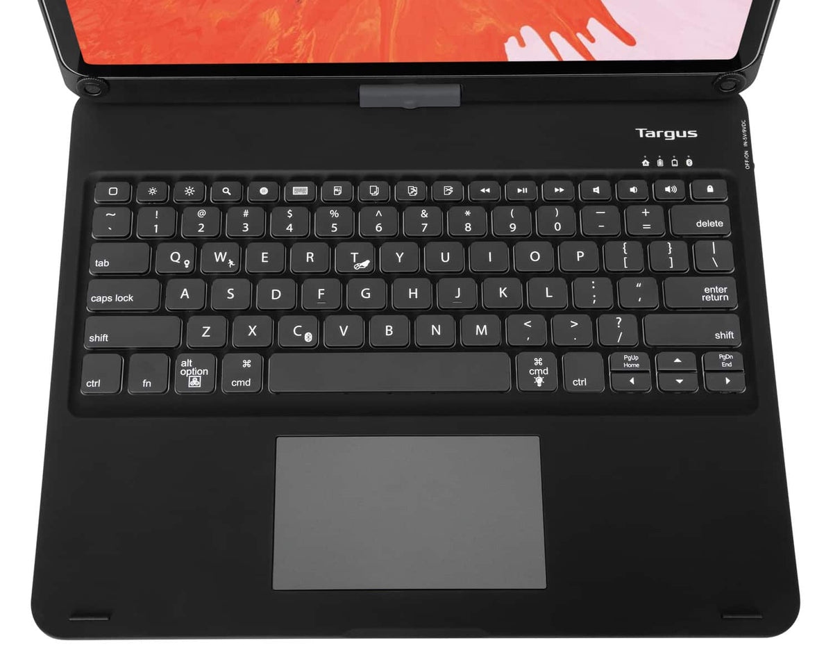 Targus - VersaType for iPad Pro (6th, 5th, 4th, and 3rd gen.) 12.9" - Black