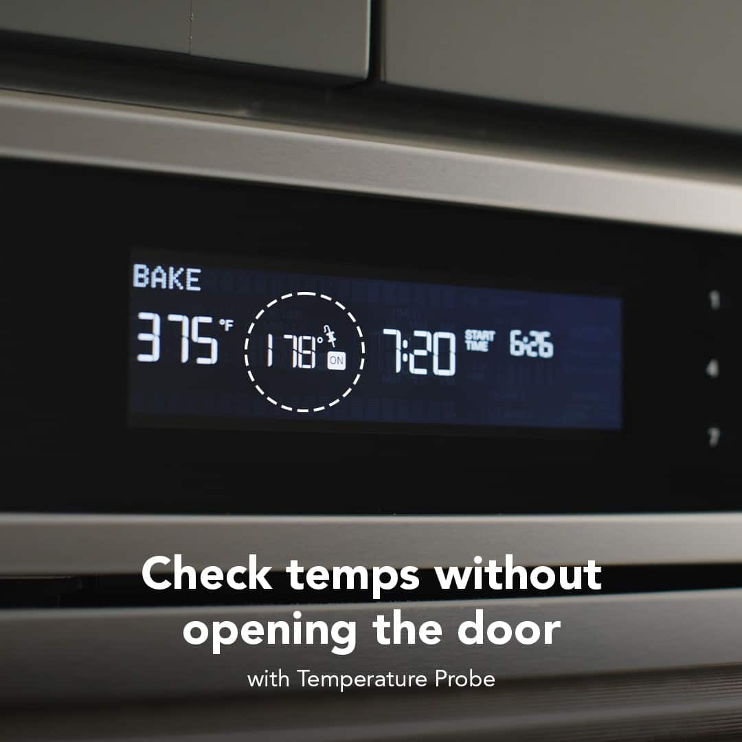 KitchenAid - 30" Built-In Single Electric Wall Oven with No Preheat Air Fry Mode - Stainless Steel