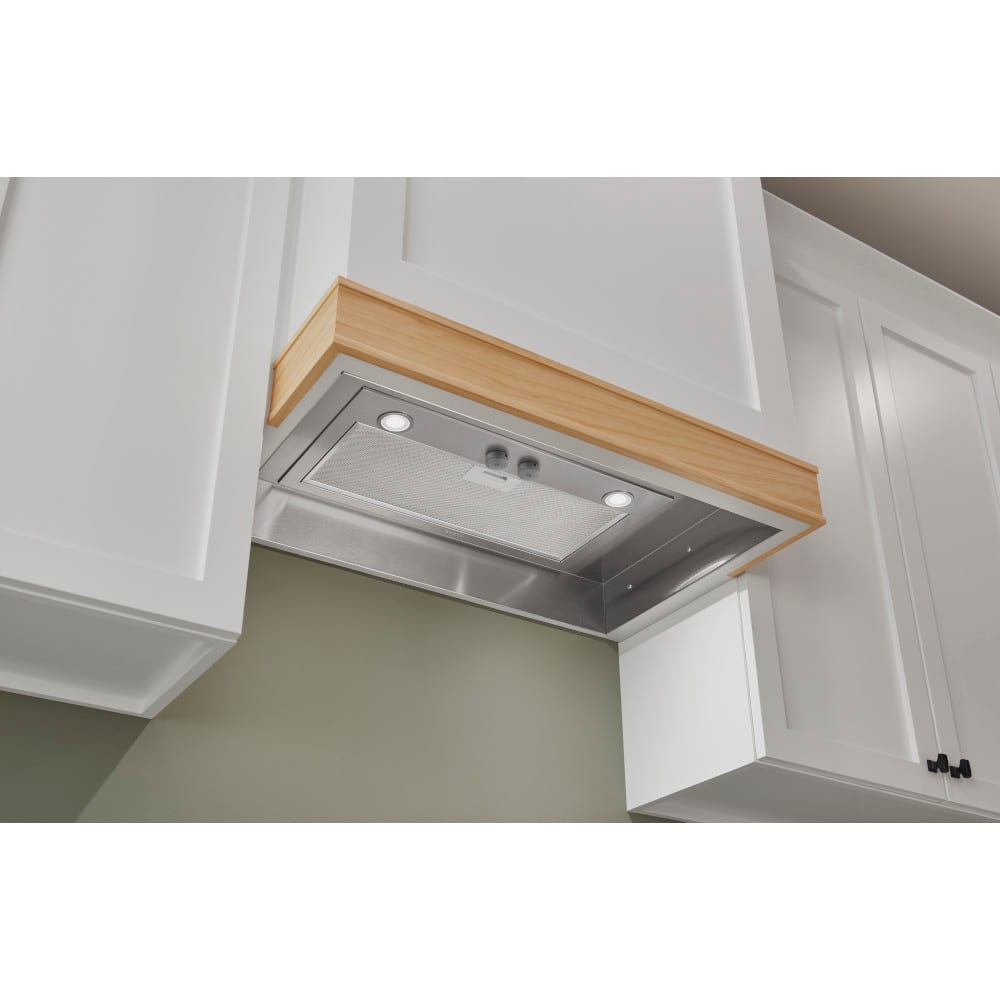 Broan - 21 inches - Convertible - Range Hood Insert - Stainless Steel
